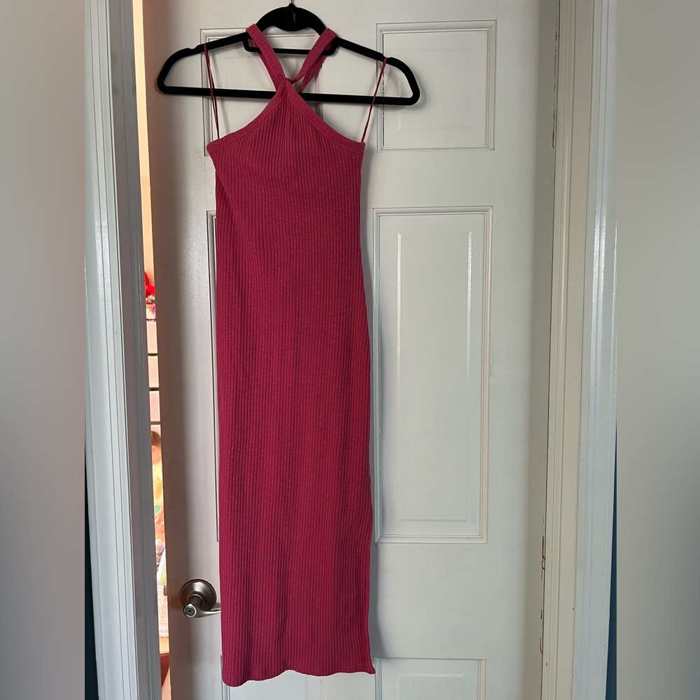Old Navy Rib knit mid length dress - Picture 2 of 2